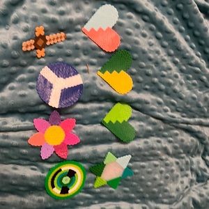 cute set of handmade crafts